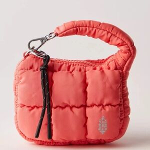 Free People quilted micro pouch NWT